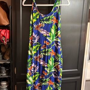 Tropical Blue women’s dress